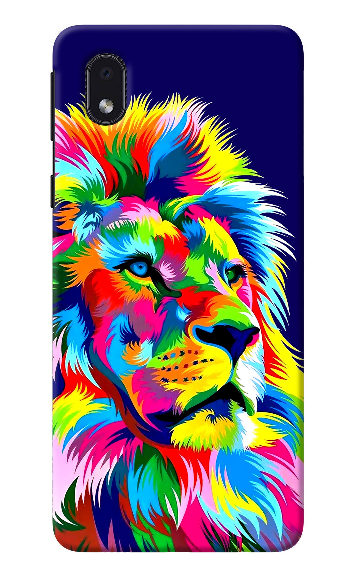 Vector Art Lion Samsung M01 Core Back Cover