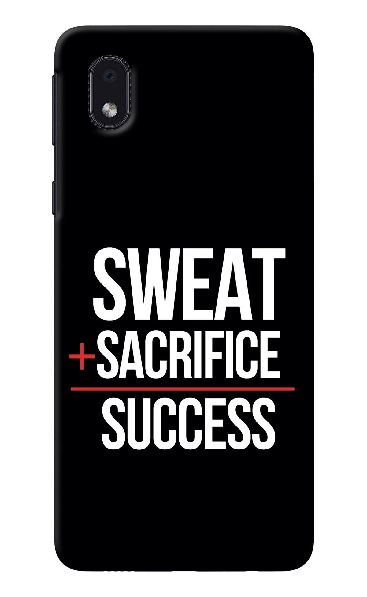 Sweat Sacrifice Success Samsung M01 Core Back Cover