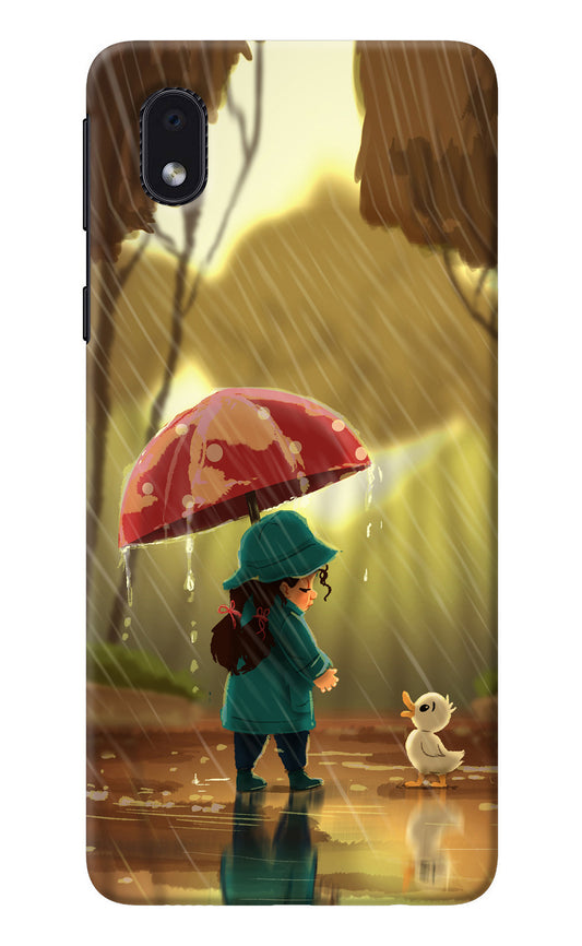 Rainy Day Samsung M01 Core Back Cover