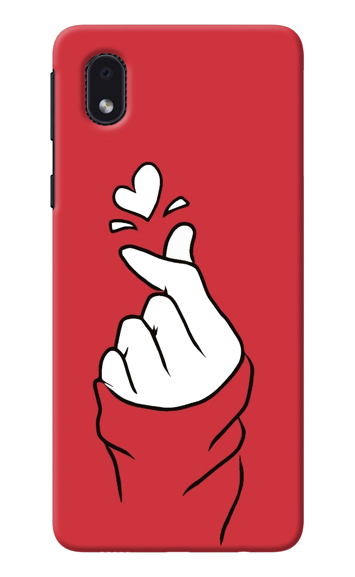 Korean Love Sign Samsung M01 Core Back Cover