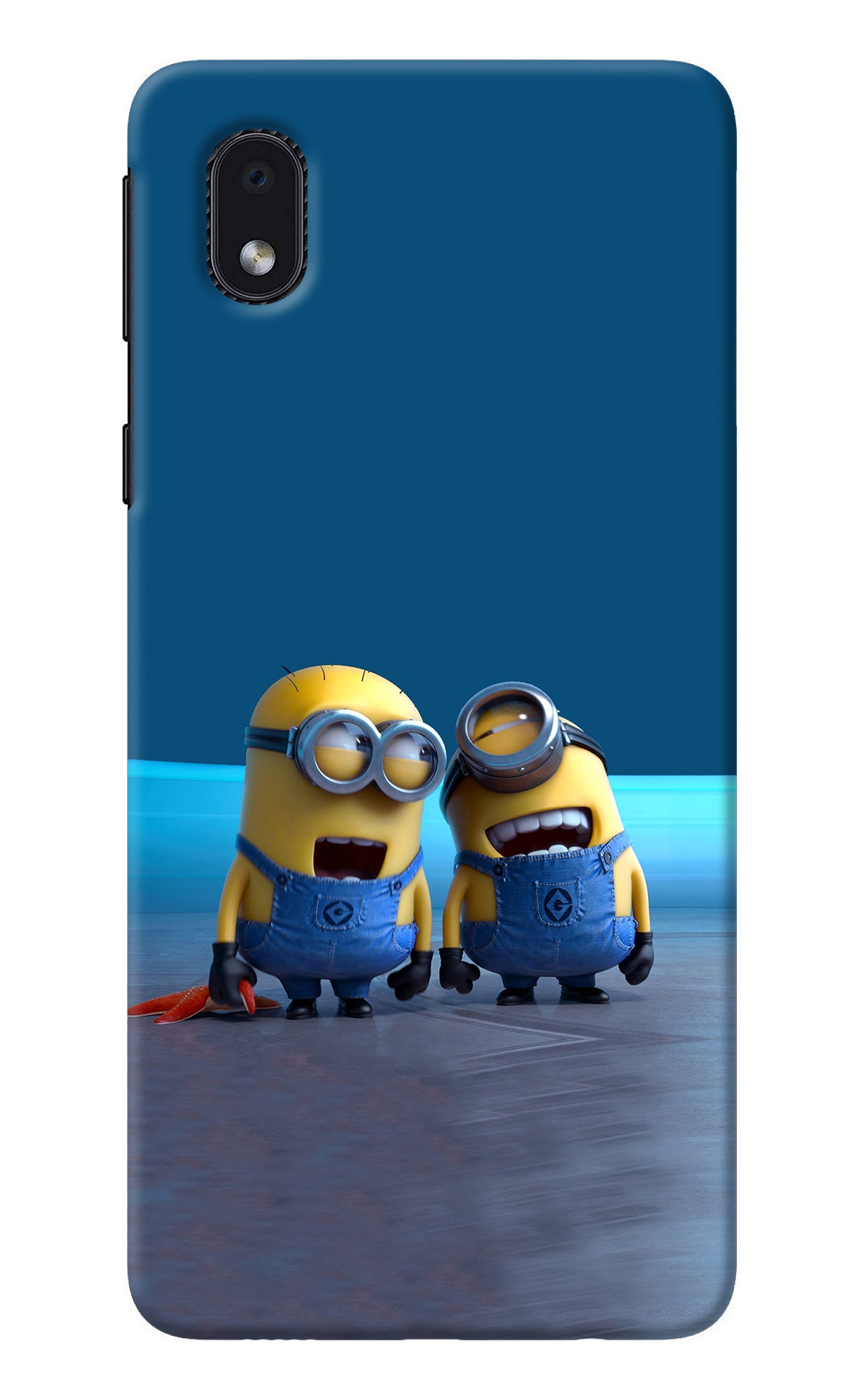 Minion Laughing Samsung M01 Core Back Cover