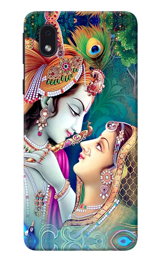 Lord Radha Krishna Samsung M01 Core Back Cover