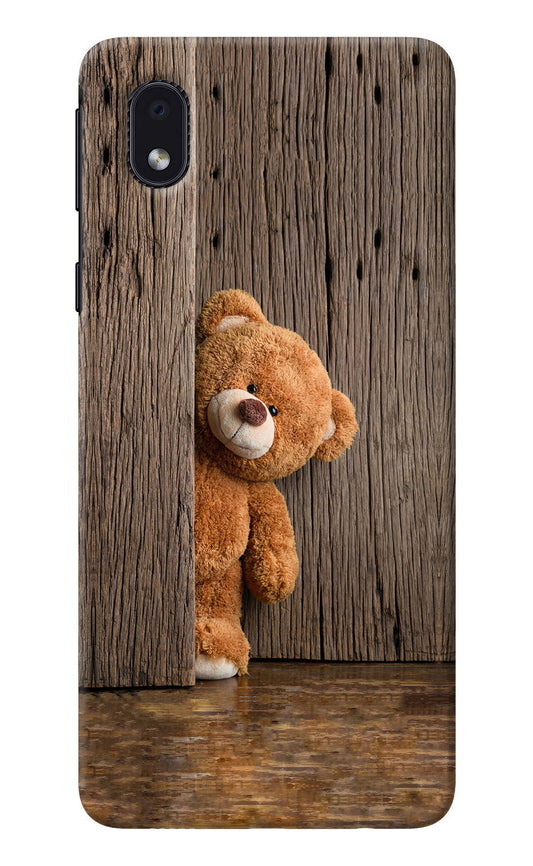 Teddy Wooden Samsung M01 Core Back Cover