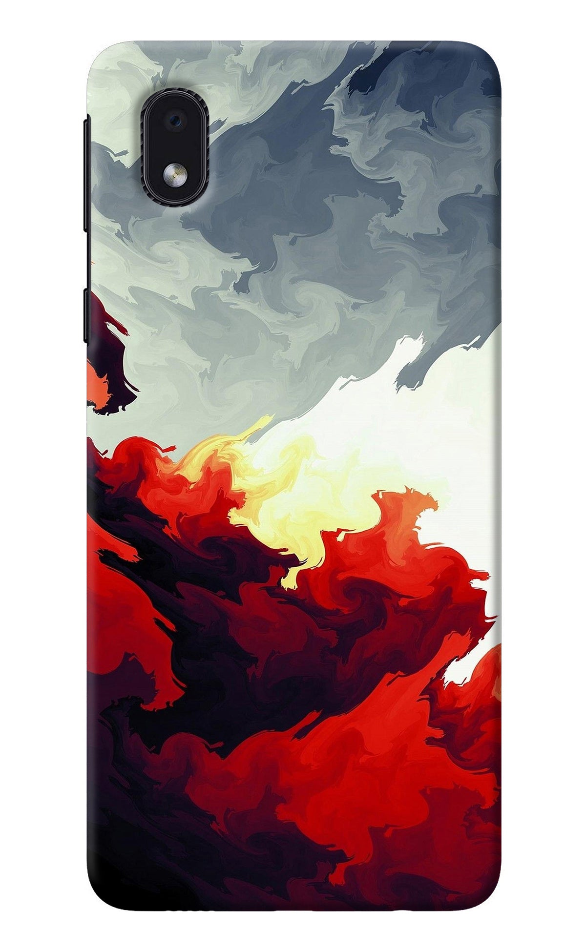 Fire Cloud Samsung M01 Core Back Cover