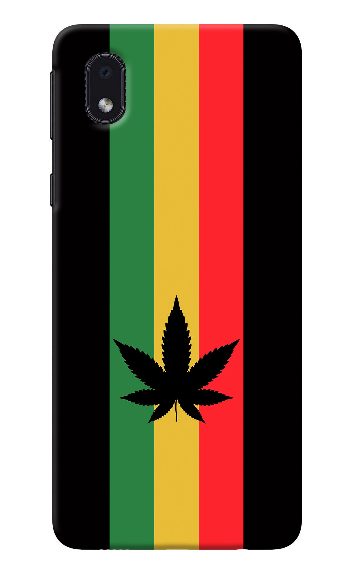 Weed Flag Samsung M01 Core Back Cover