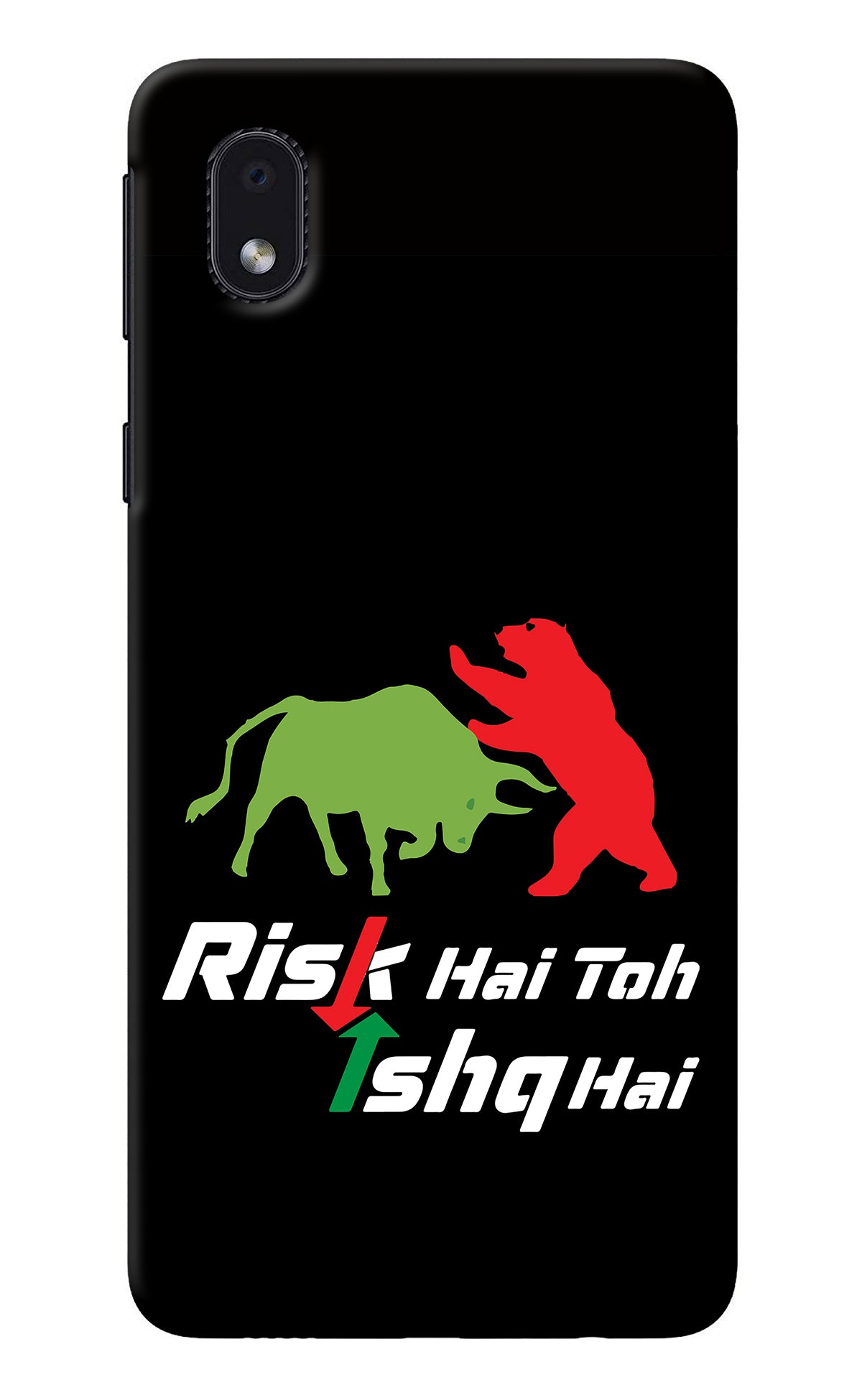 Risk Hai Toh Ishq Hai Samsung M01 Core Back Cover