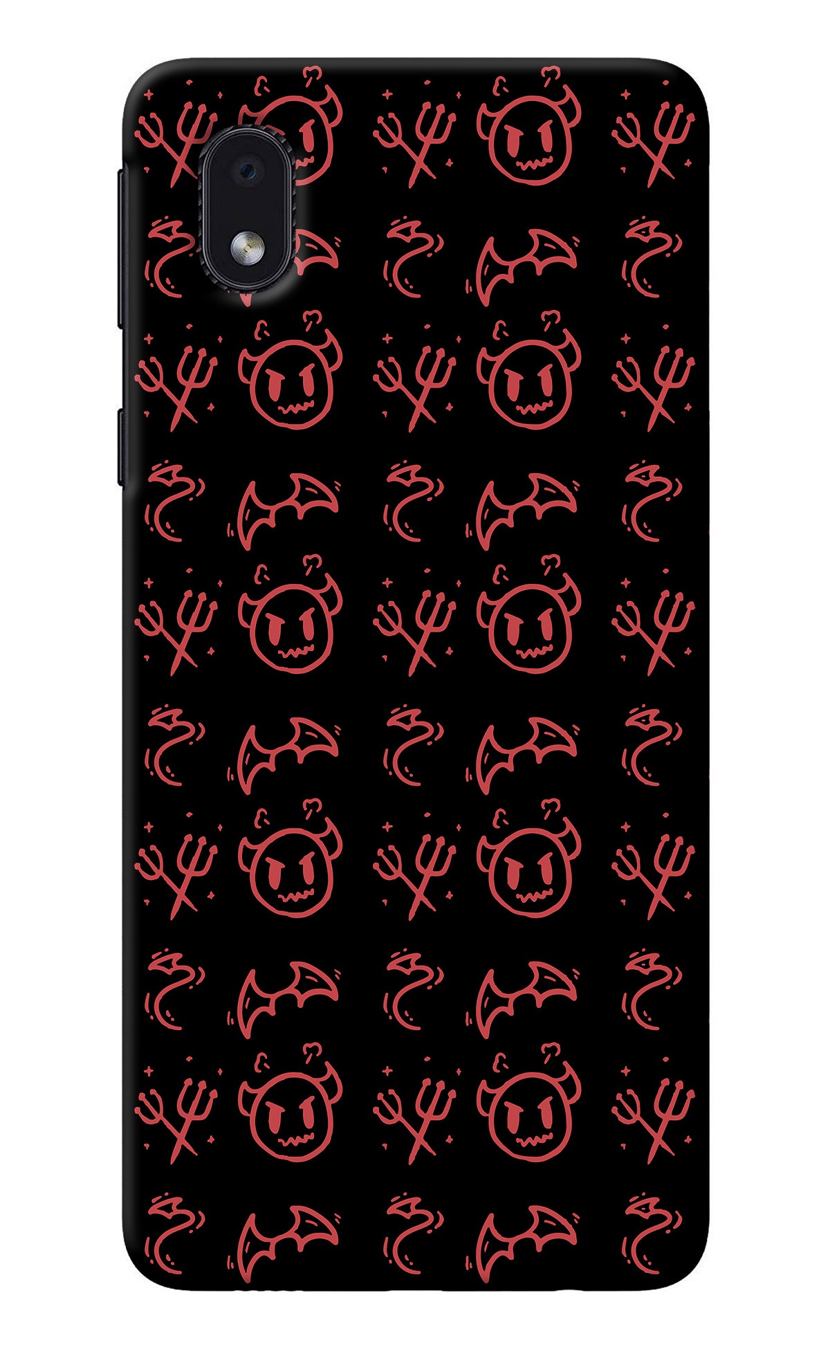 Devil Samsung M01 Core Back Cover