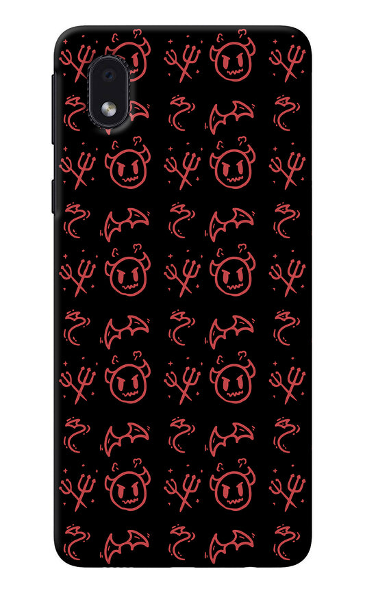 Devil Samsung M01 Core Back Cover