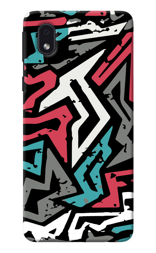 Geometric Graffiti Samsung M01 Core Back Cover