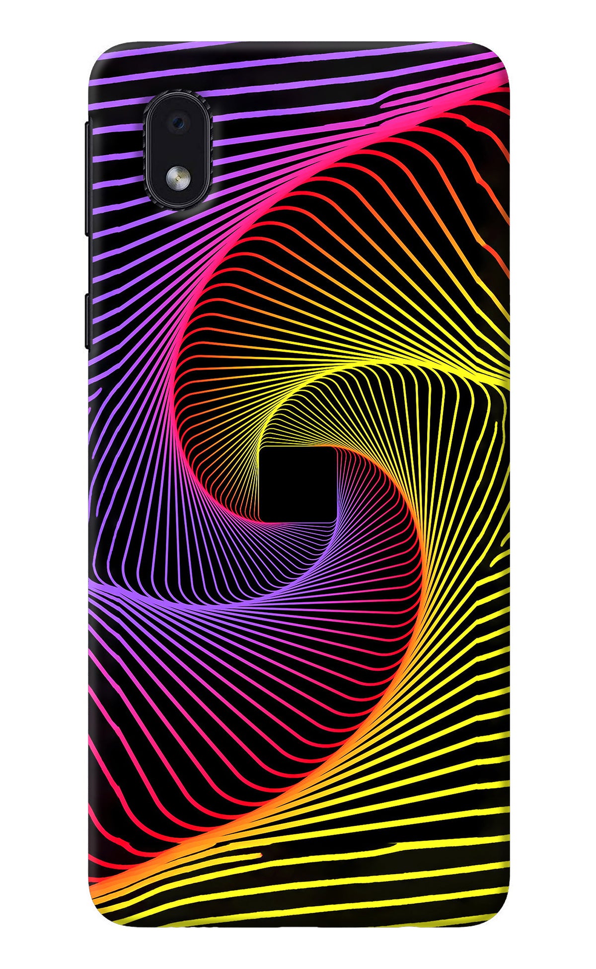 Colorful Strings Samsung M01 Core Back Cover