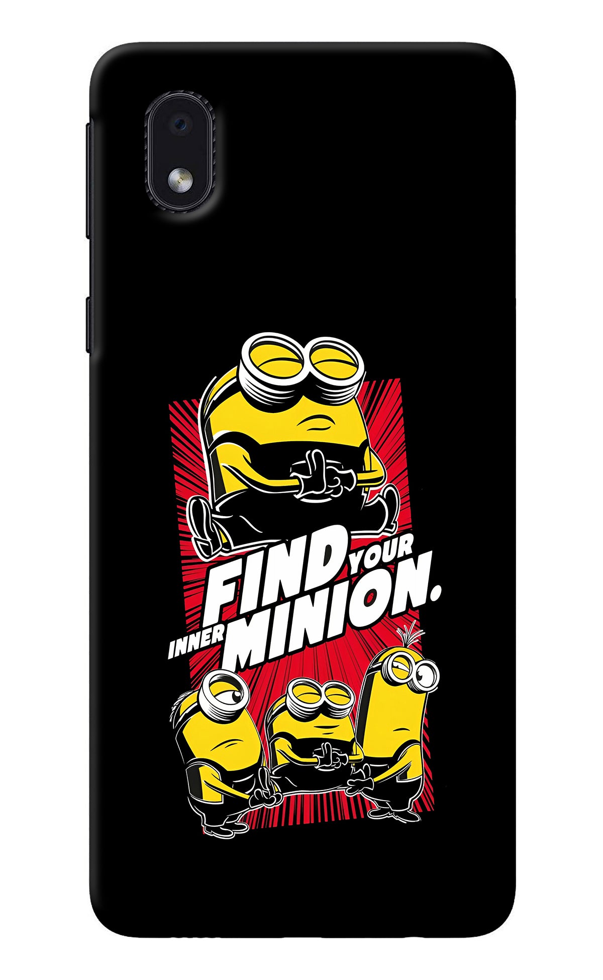 Find your inner Minion Samsung M01 Core Back Cover