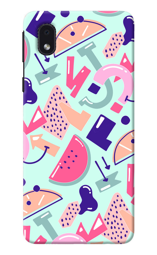 Doodle Pattern Samsung M01 Core Back Cover