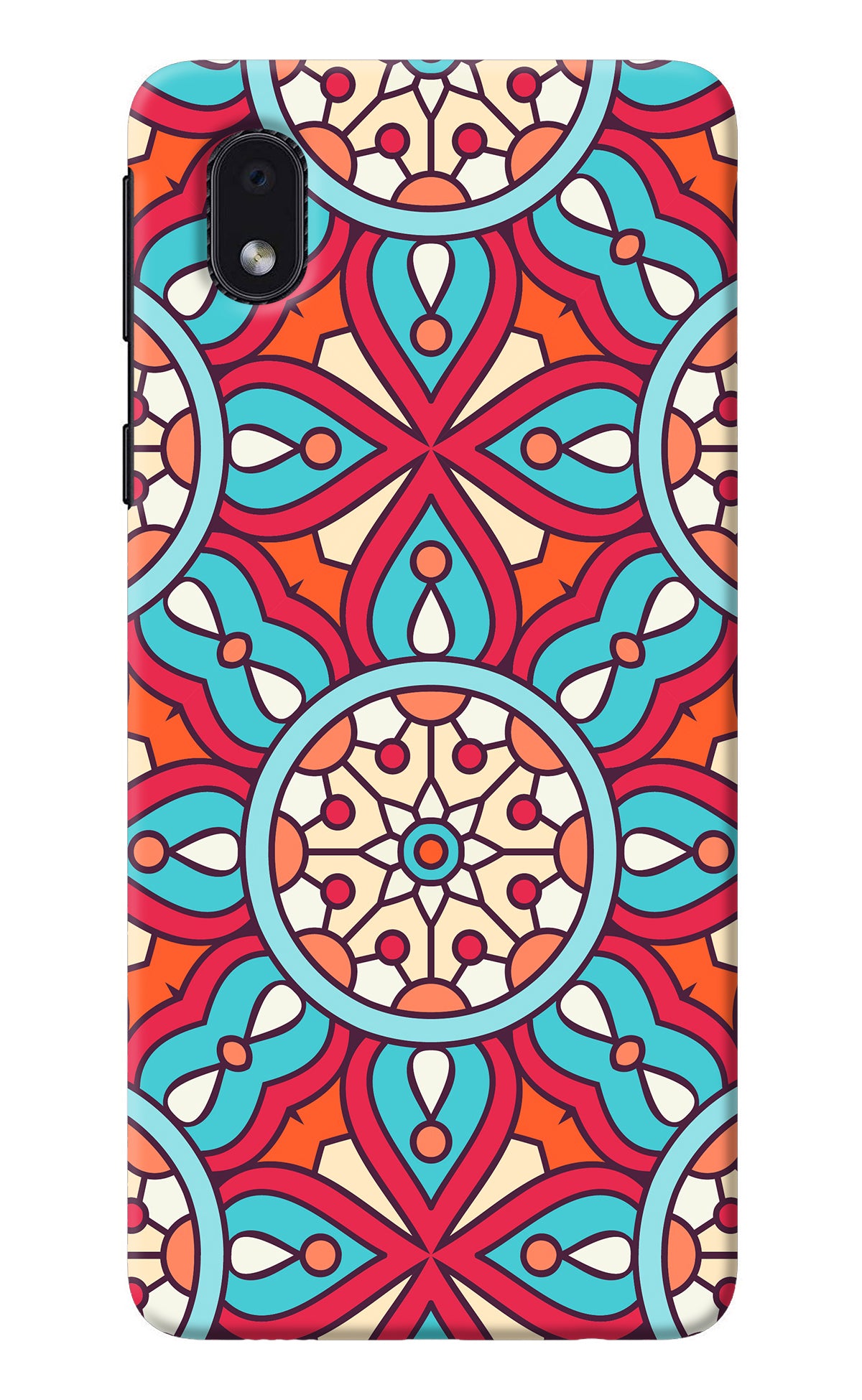 Mandala Geometric Samsung M01 Core Back Cover