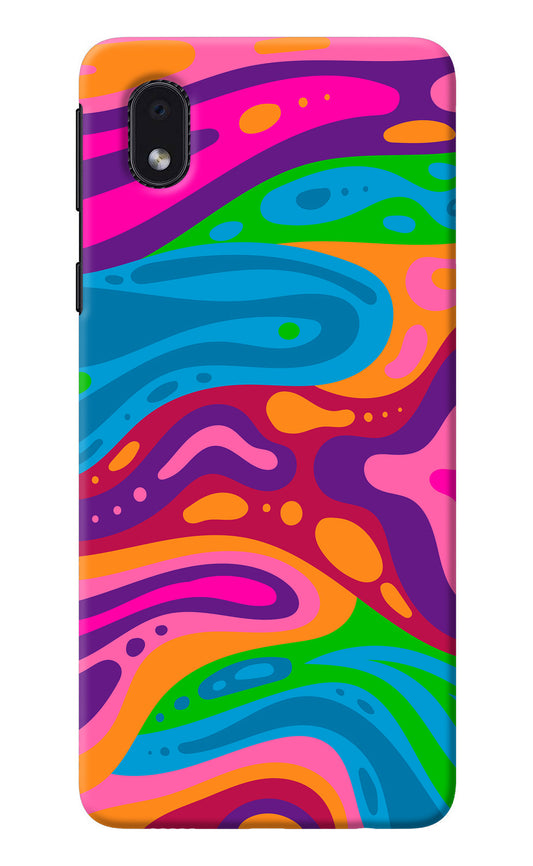 Trippy Pattern Samsung M01 Core Back Cover