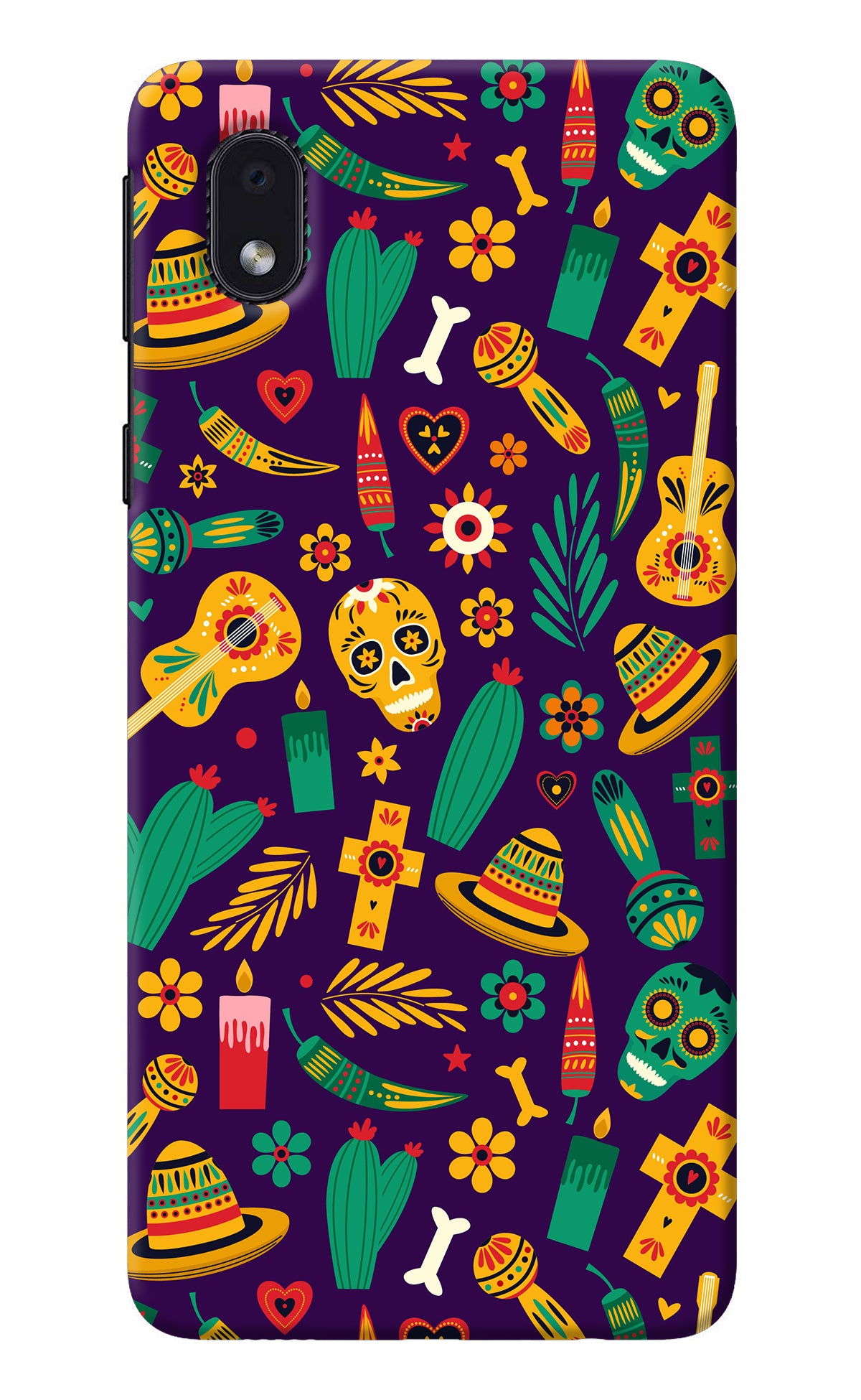 Mexican Artwork Samsung M01 Core Back Cover