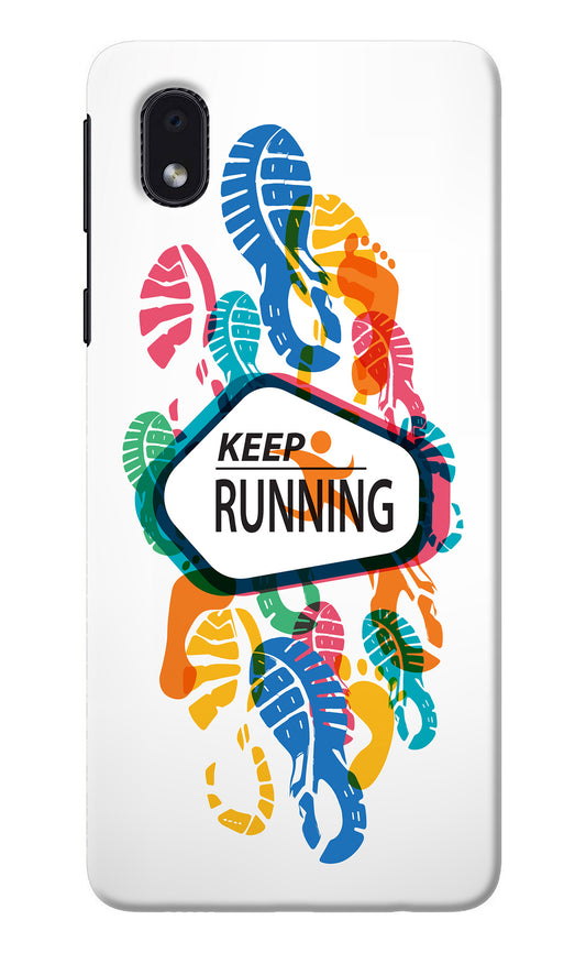 Keep Running Samsung M01 Core Back Cover