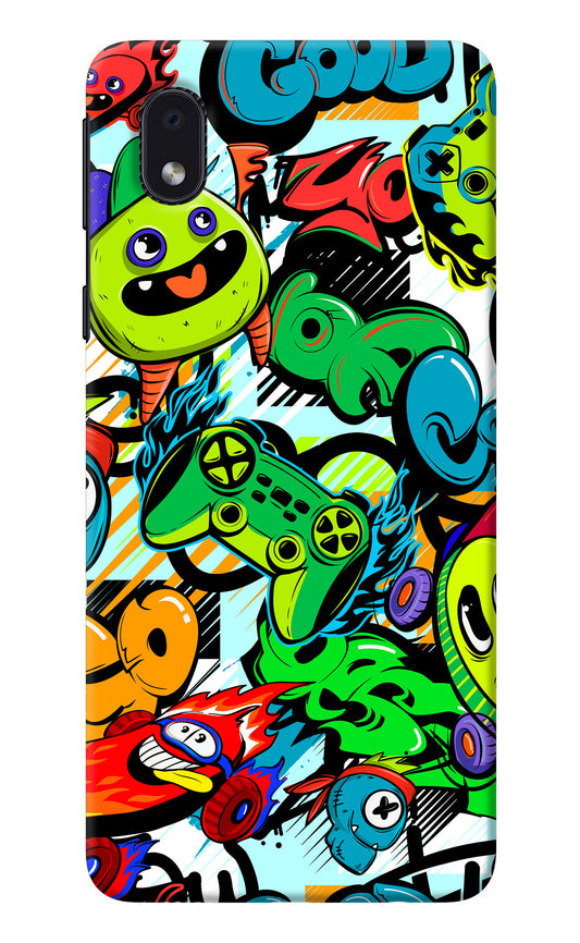 Game Doodle Samsung M01 Core Back Cover