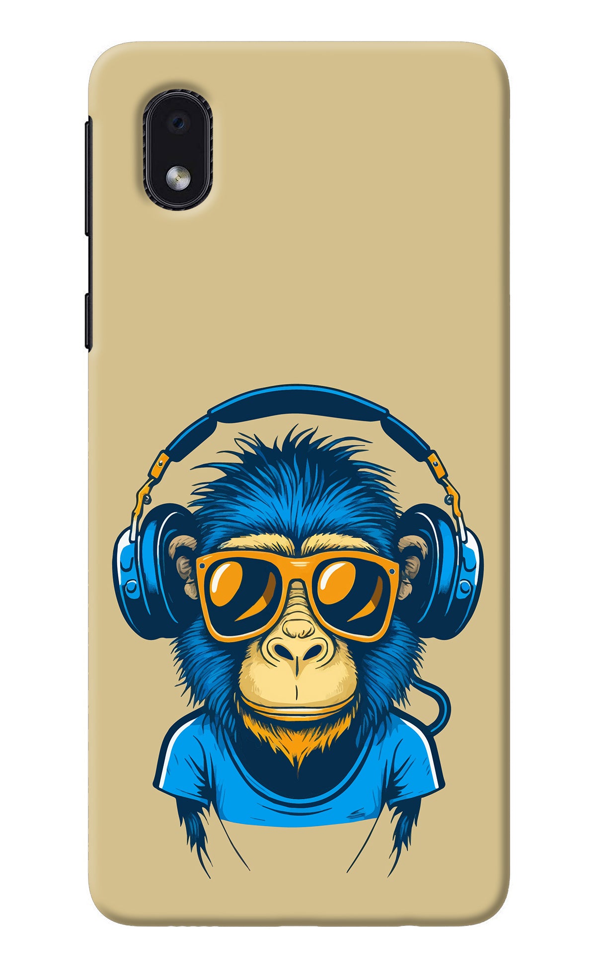 Monkey Headphone Samsung M01 Core Back Cover