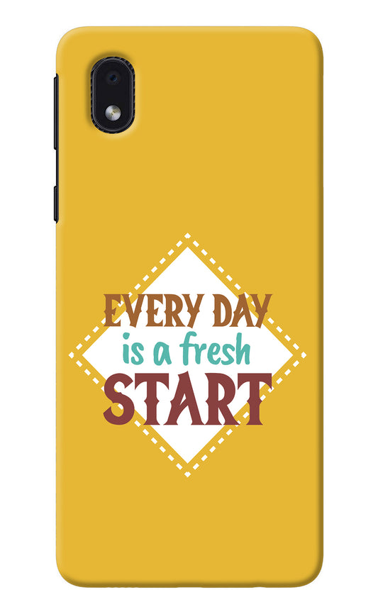 Every day is a Fresh Start Samsung M01 Core Back Cover