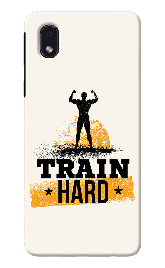 Train Hard Samsung M01 Core Back Cover