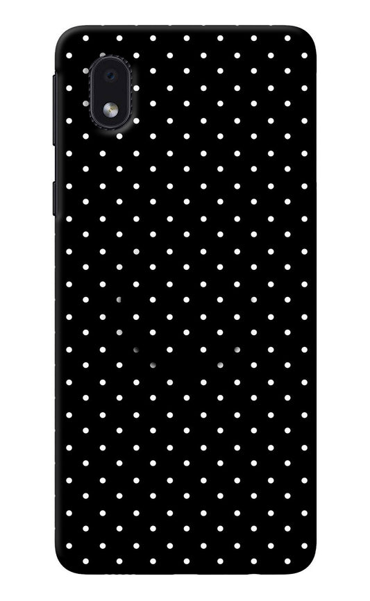 White Dots Samsung M01 Core Pop Case