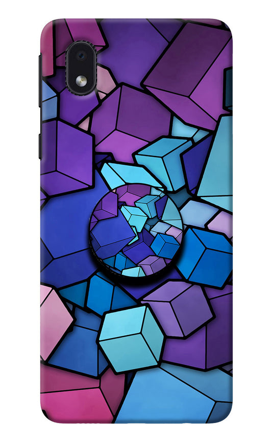 Cubic Abstract Samsung M01 Core Pop Case