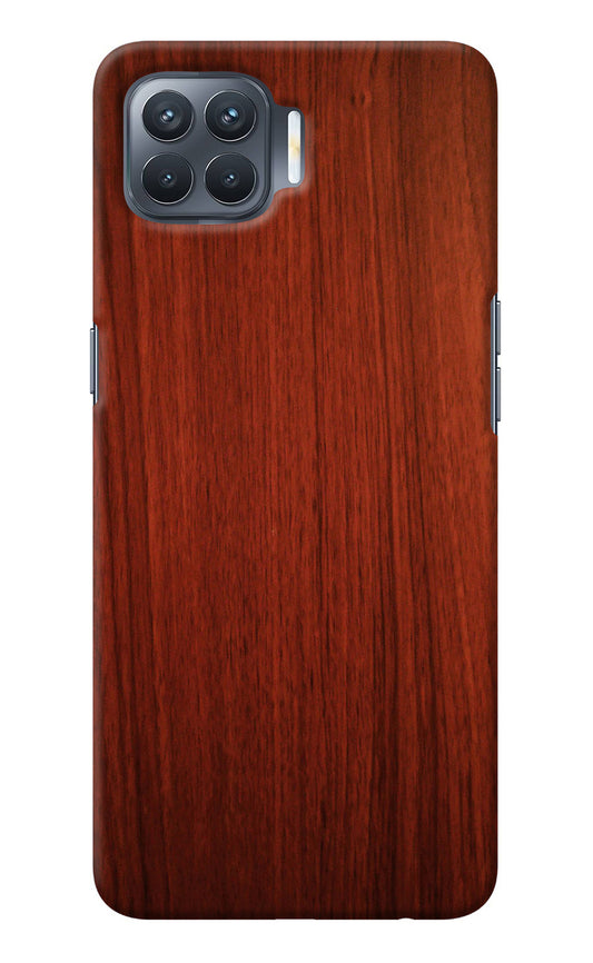 Wooden Plain Pattern Oppo F17 Pro Back Cover