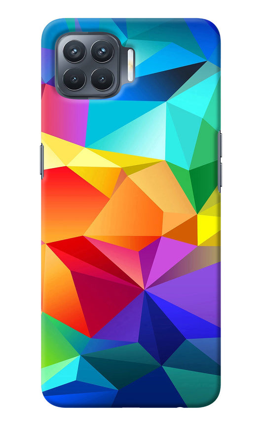 Abstract Pattern Oppo F17 Pro Back Cover