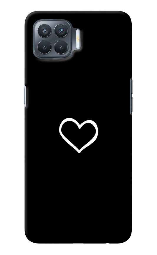 Heart Oppo F17 Pro Back Cover