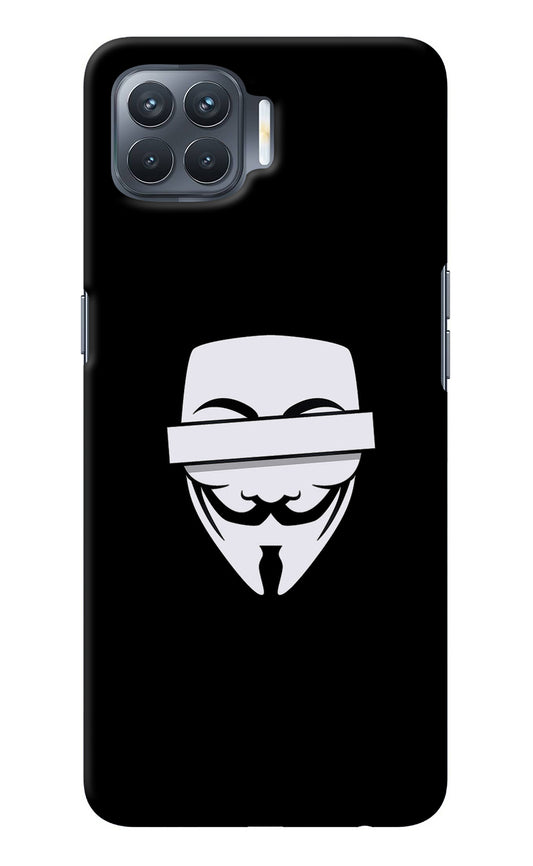 Anonymous Face Oppo F17 Pro Back Cover