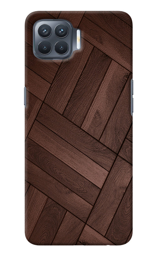 Wooden Texture Design Oppo F17 Pro Back Cover