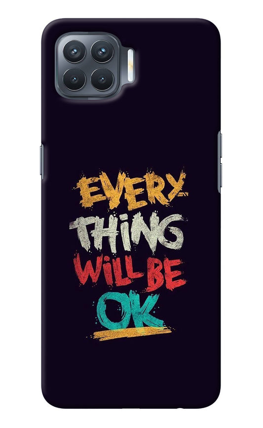 Everything Will Be Ok Oppo F17 Pro Back Cover