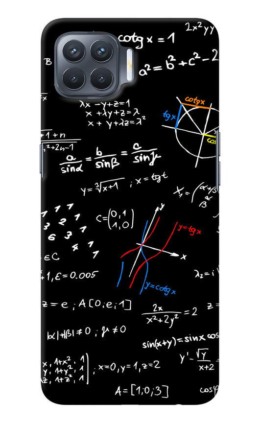 Mathematics Formula Oppo F17 Pro Back Cover