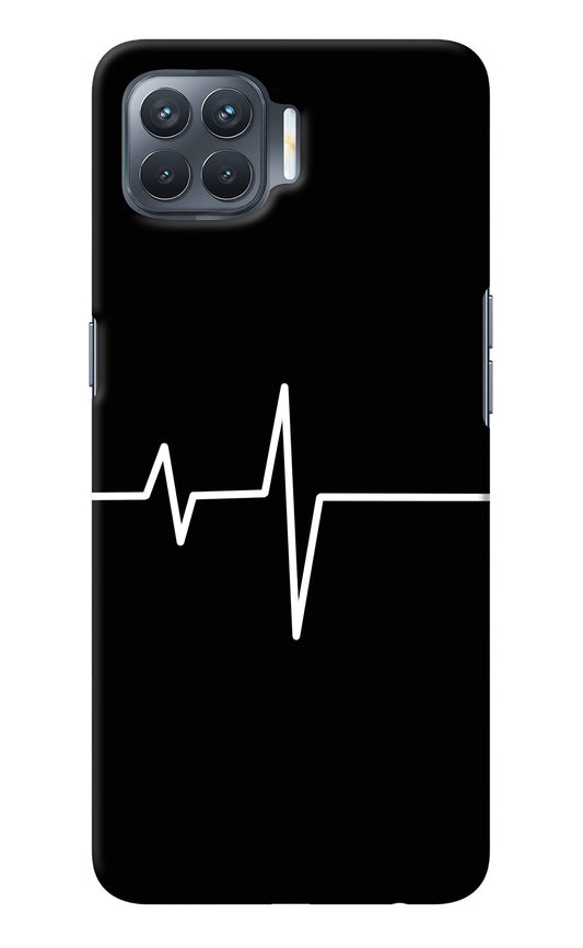 Heart Beats Oppo F17 Pro Back Cover