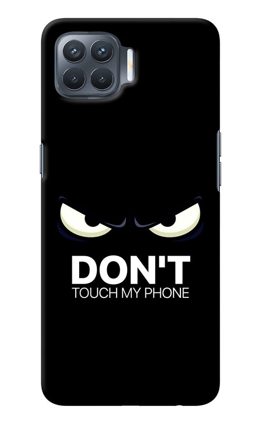 Don'T Touch My Phone Oppo F17 Pro Back Cover