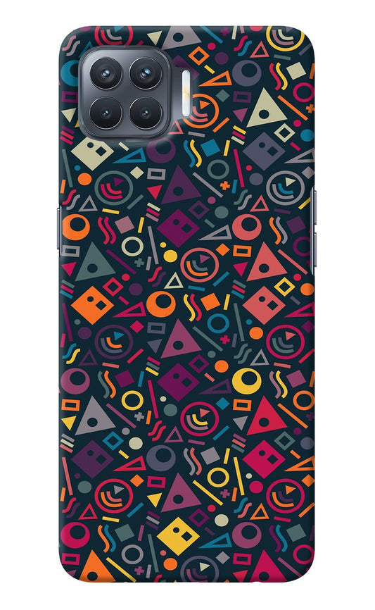 Geometric Abstract Oppo F17 Pro Back Cover