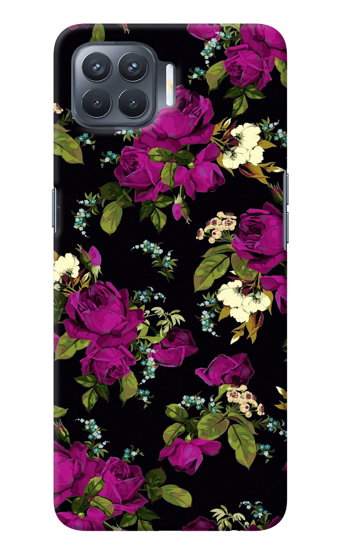 Flowers Oppo F17 Pro Back Cover