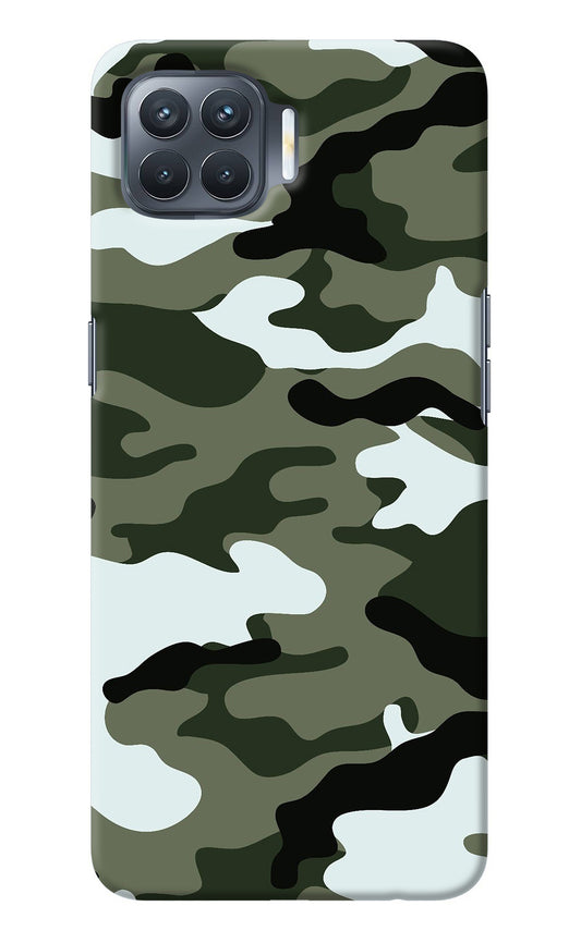 Camouflage Oppo F17 Pro Back Cover