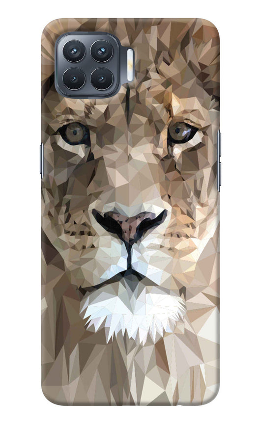 Lion Art Oppo F17 Pro Back Cover