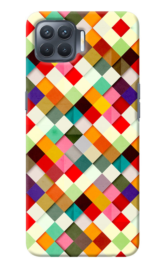 Geometric Abstract Colorful Oppo F17 Pro Back Cover