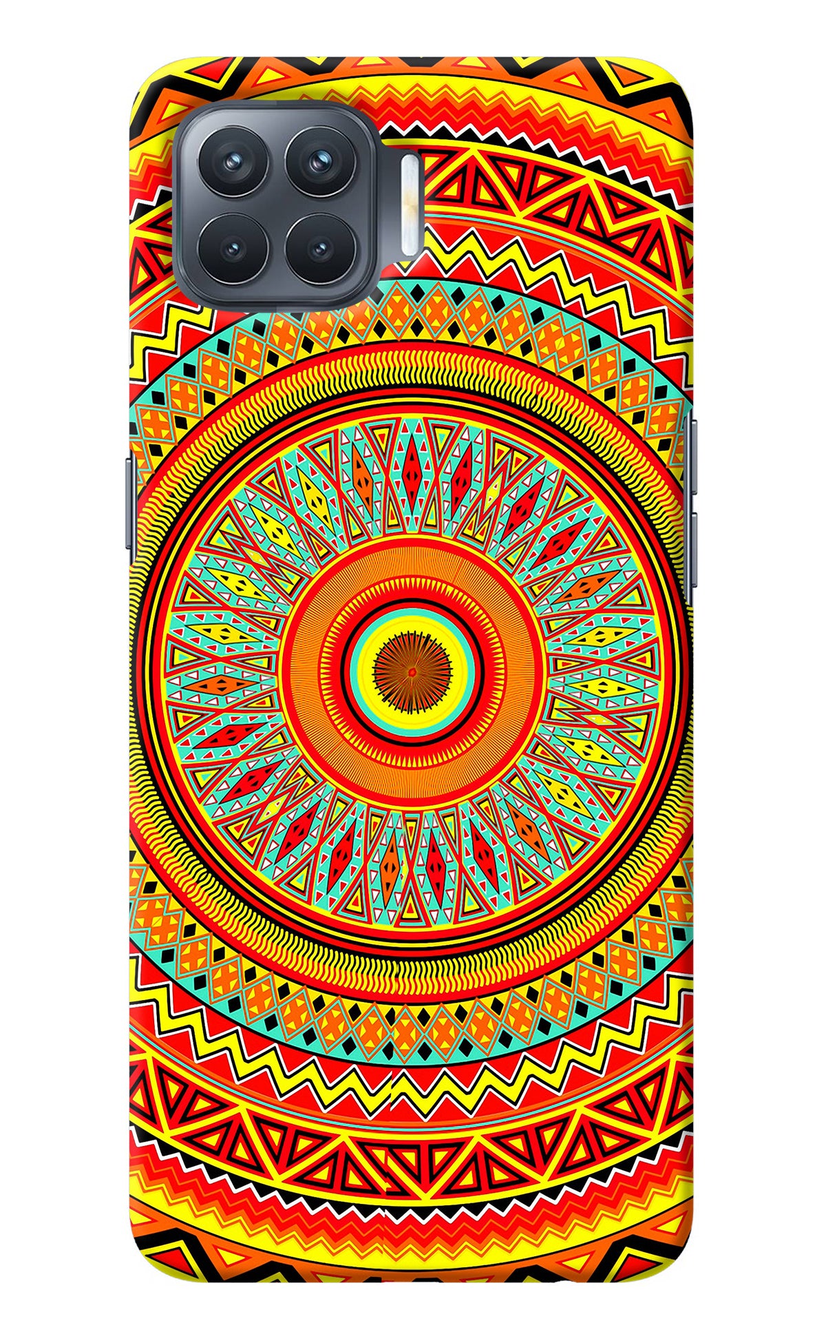 Mandala Pattern Oppo F17 Pro Back Cover