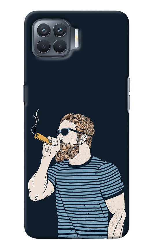Smoking Oppo F17 Pro Back Cover