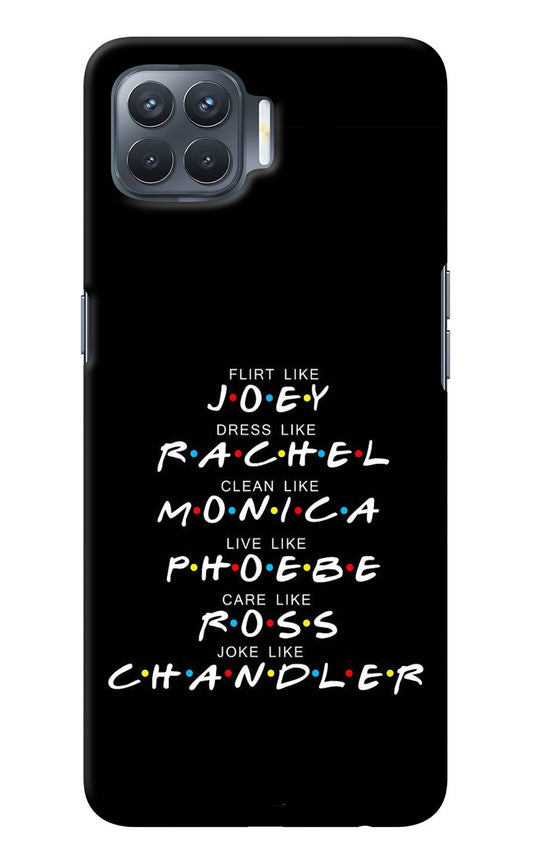 FRIENDS Character Oppo F17 Pro Back Cover