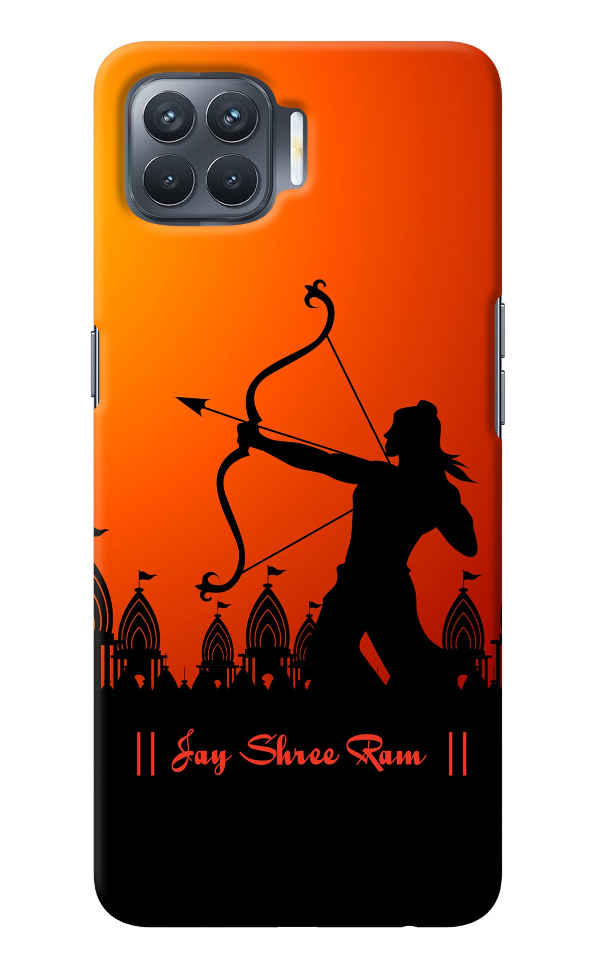 Lord Ram - 4 Oppo F17 Pro Back Cover