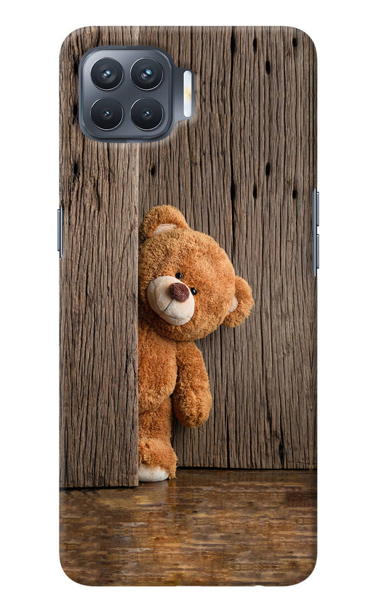 Teddy Wooden Oppo F17 Pro Back Cover