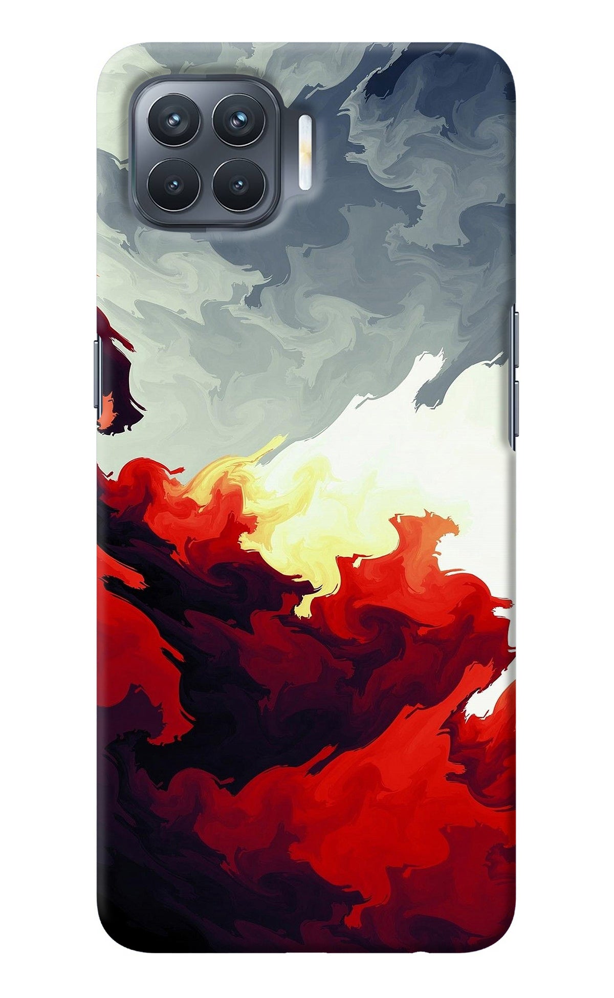 Fire Cloud Oppo F17 Pro Back Cover