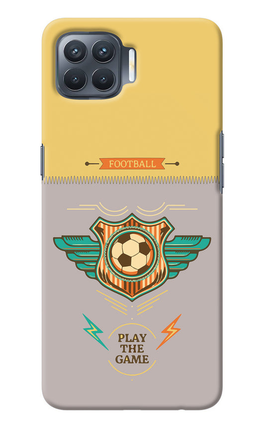 Football Oppo F17 Pro Back Cover