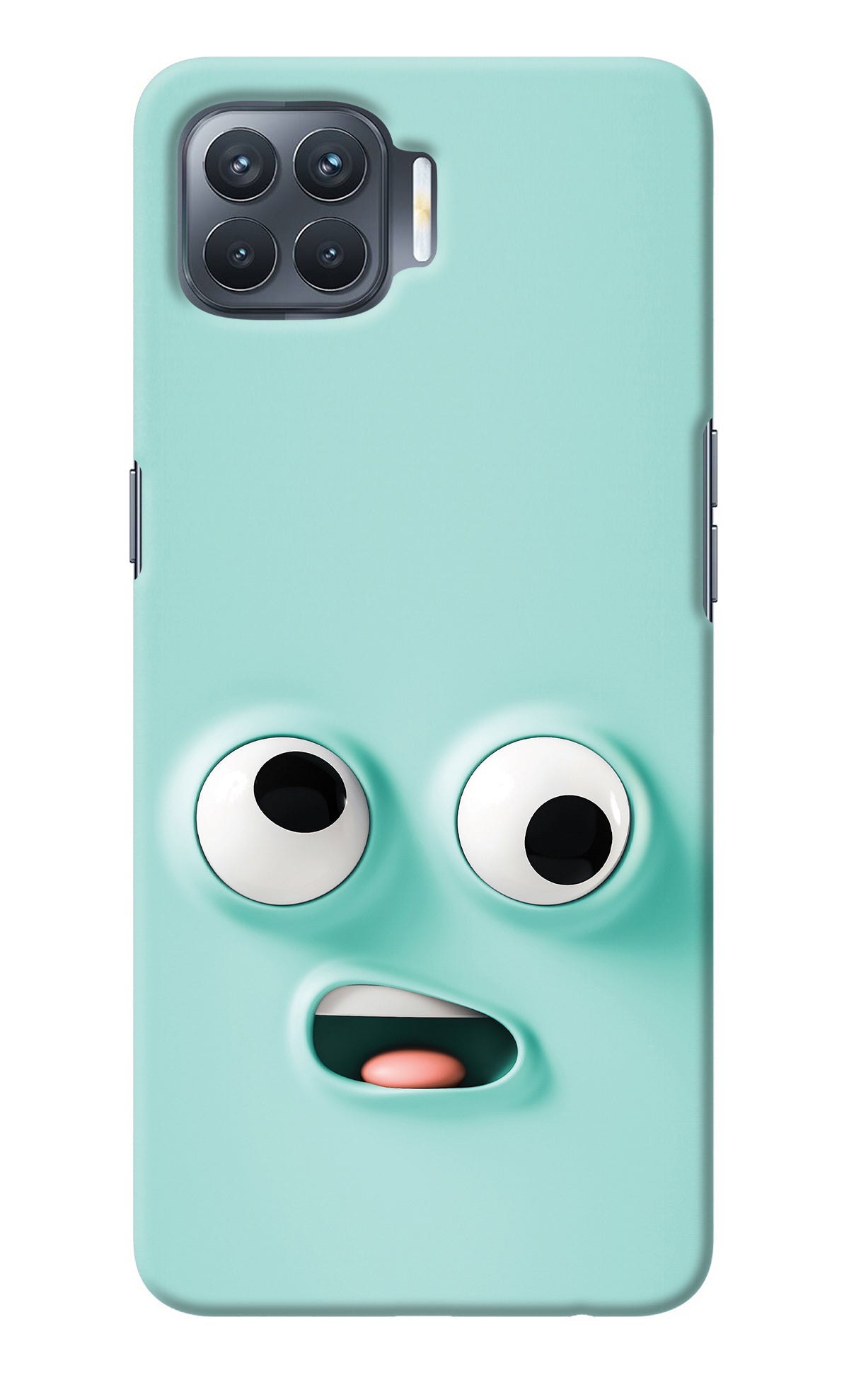 Funny Cartoon Oppo F17 Pro Back Cover