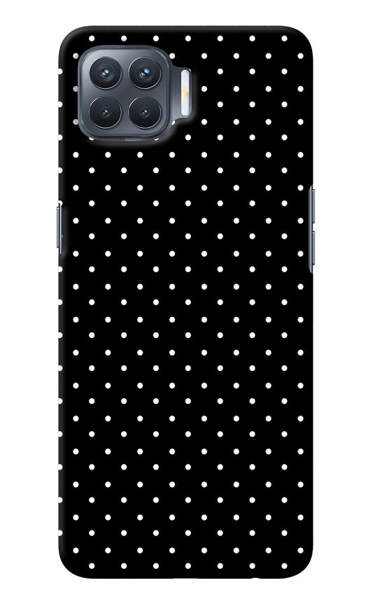 White Dots Oppo F17 Pro Back Cover