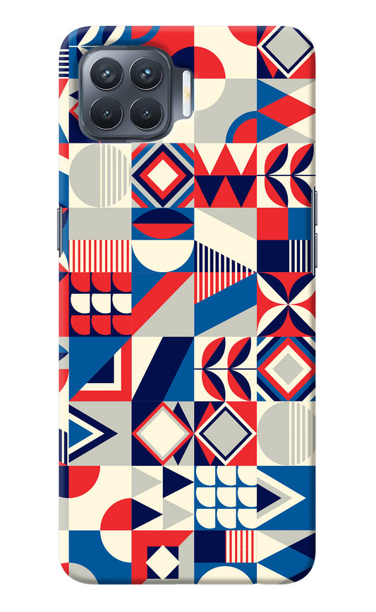 Colorful Pattern Oppo F17 Pro Back Cover